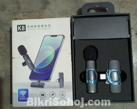 K8 Bluetooth Wireless Microphone